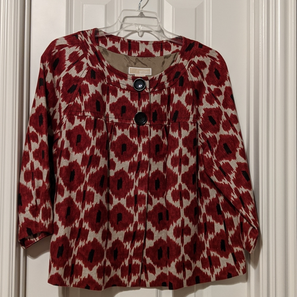 Michael Kors Ikat Print Jacket size 2x